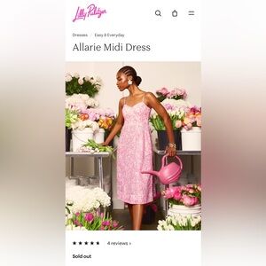 Lilly Pulitzer Allarie Midi Dress